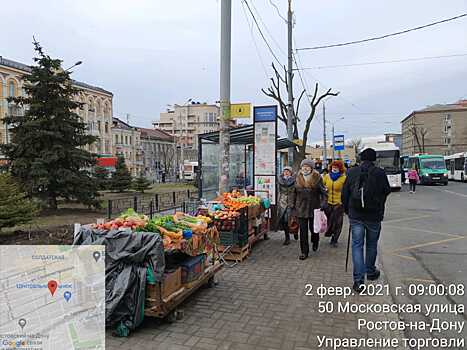 Почти 430 протоколов за незаконную торговлю составили в Ростове с начала этого года
