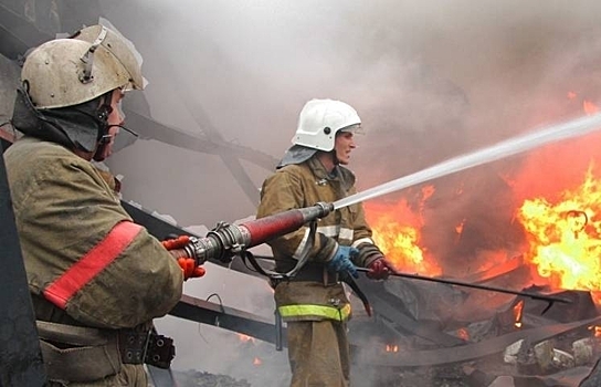 В Спасске - Дальнем горел частный дом