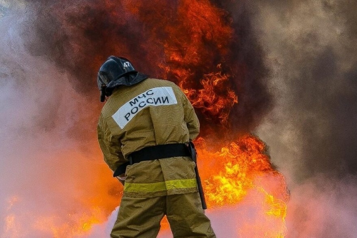 В Кемеровской области произошло несколько крупных пожаров