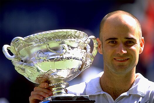 Влюблённый Андре Агасси заинтриговал своими отношениями со Штеффи Граф, завоевав титул на Australian Open — 2000