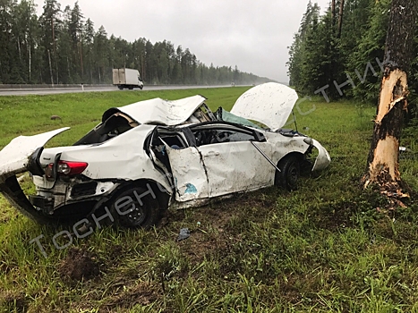 Мужчина погиб в страшной аварии под Тосно - фотография