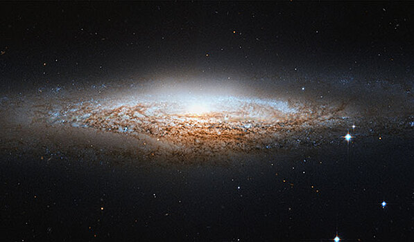 Найдена древнейшая спиральная галактика