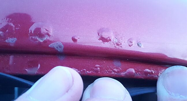 Что делать, если краска поднимается даже на оцинкованном кузове