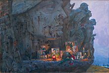 Художник Алексей Крюков написал 15 картин на Донбасскую тематику