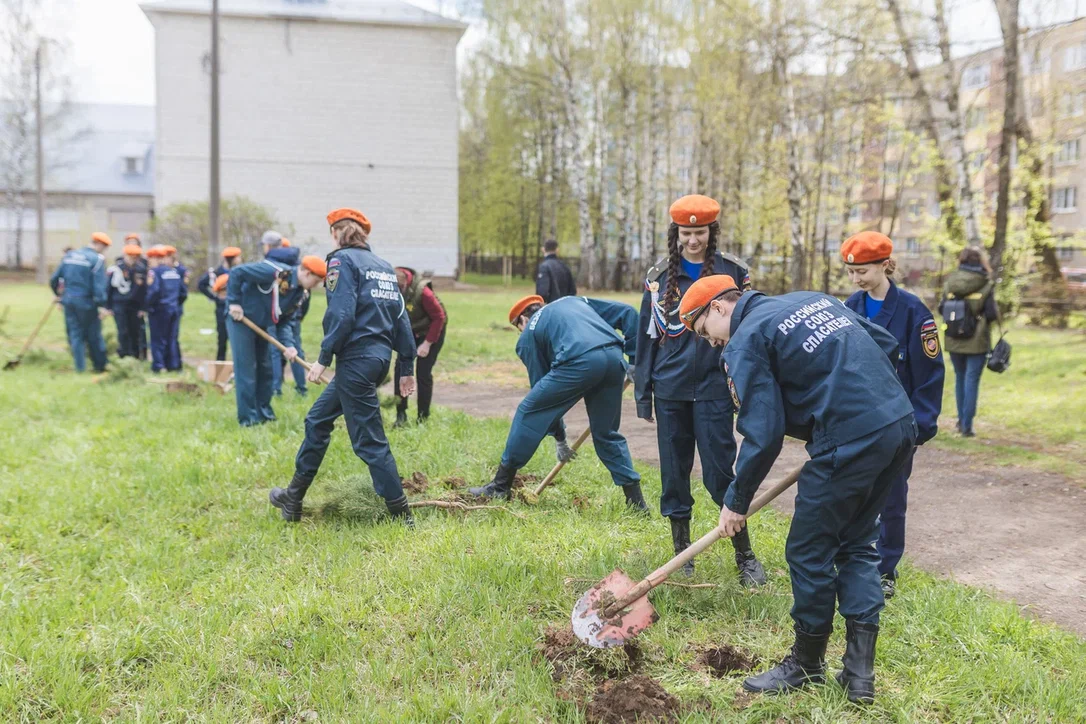 Костромские школьники присоединились к акции «Сад памяти»