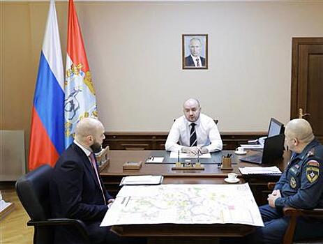 Вячеслав Федорищев провел совещание по подготовке региона к весеннему паводку и пожароопасному периоду