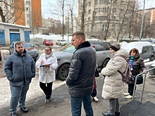 На Тайнинской придомовую территорию привели в порядок