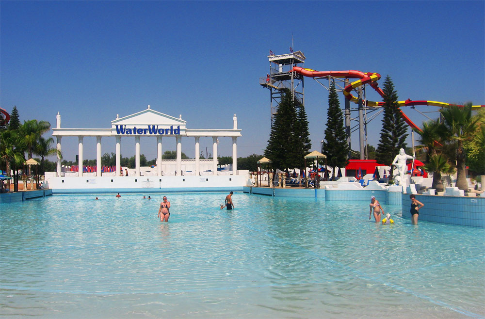 Аквапарк "Водный Мир", Айя-Напа, Кипр, Европа