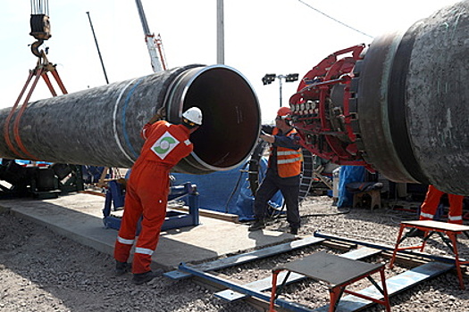 Nord Stream 2 AG сообщила об укладке последней трубы "Северного потока-2"
