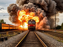 Одесские партизаны взорвали железную дорогу, остановив поезд с оружием из Румынии