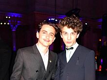 Марк Эйдельштейн встретился с Тимоти Шаламе на премии Gotham Awards