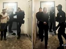 Полицейские «по-дружески», пинками выпроводили евреев из туалета аэропорта