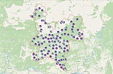 Сайты школ и администраций проекта Госвеб нанесли на карту ГИС Кировской области