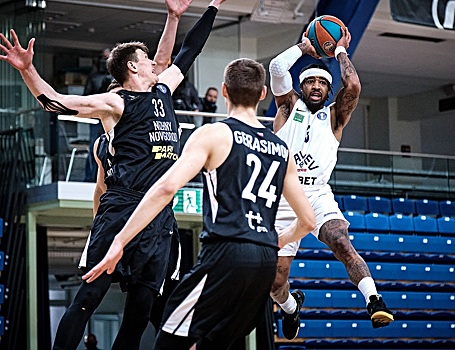 Баскетбольный клуб «Нижний Новгород» в ослабленном составе проиграл в Таллине