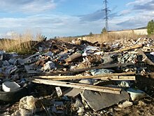 Три километра стихийной свалки в Миассе