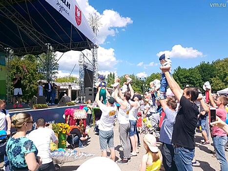 Для нас папа - всегда победитель! В Измайловском парке прошел фестиваль «Папин день»