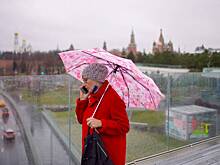 Сильный дождь с грозой ожидается вечером в четверг в столице