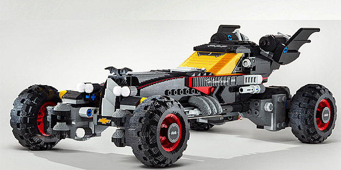 Chevy построил полноразмерный Batmobile из Lego