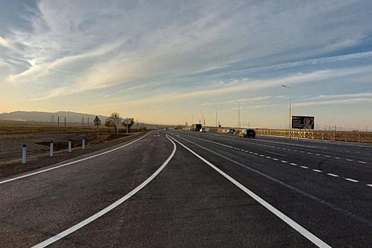 На участке трассы «Кавказ» к чеченскому курорту Ведучи запустили автомобильное движение