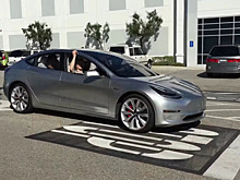 Самый доступный электрокар Tesla "засветился" на видео
