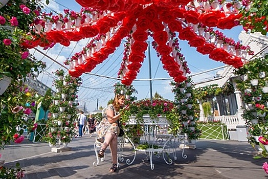 Фестиваль «Цветочный джем-2019» стартовал в Москве