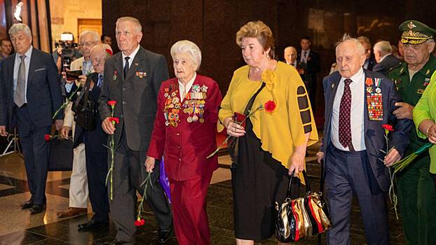 Встреча ветеранов-участников Курской битвы прошла в Музее Победы