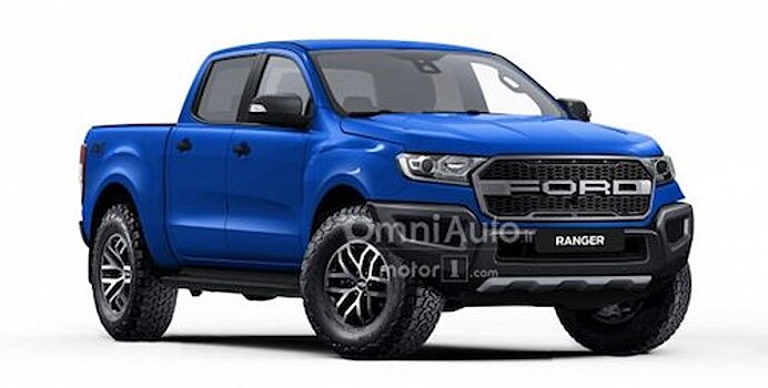 Опубликован независимый рендер пикапа Ford Ranger