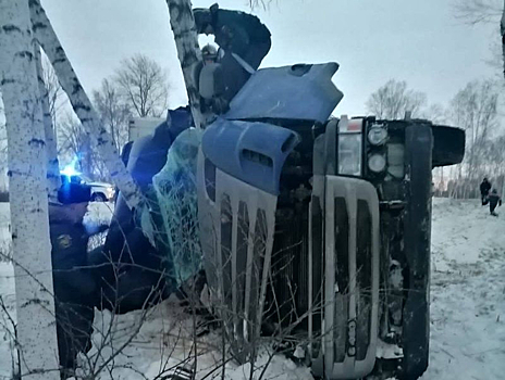 Водитель фуры умер в кювете Коченевском районе