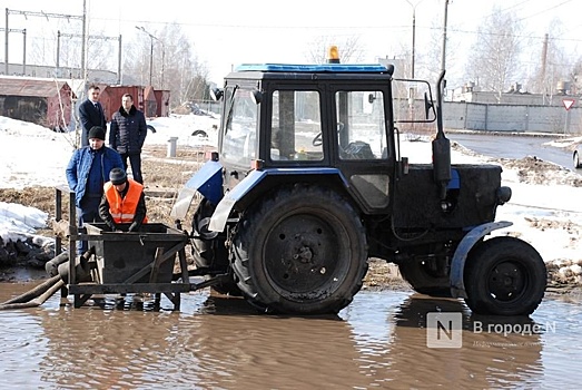 Нижний Новгород начал готовиться к паводку