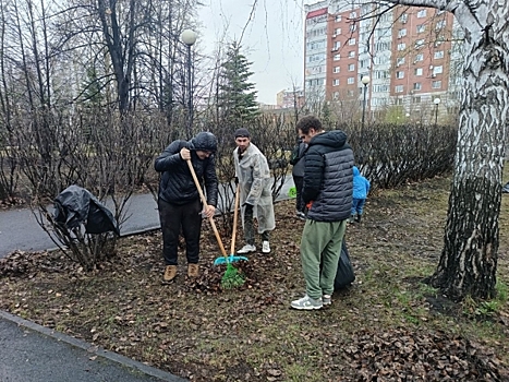 Мэр Тюмени прошелся граблями по скверу Депутатов: «От активности зависит финансирование»