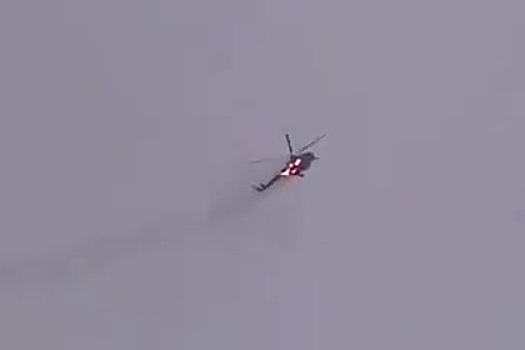 Уничтожение Ми-35 в Эфиопии попало на видео