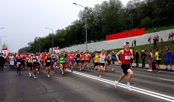 В Волгограде прошел 34-й легкоатлетический марафон