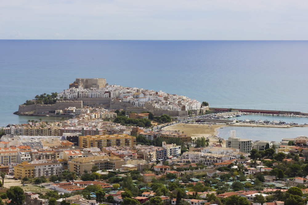 г. Пенискола (Peniscola), провинция Castelló, Испания, Европа
