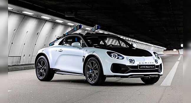 Alpine запатентовала кросс-версию купе Alpine A110