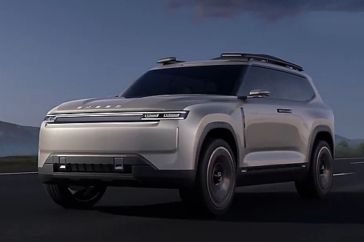 Chery показала новый Exeed Dimensity с дроном на крыше