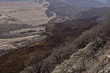 В Турции сошел огромный оползень на золотом руднике