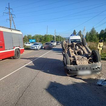 ДТП с опрокидыванием автомобиля произошло в Можге