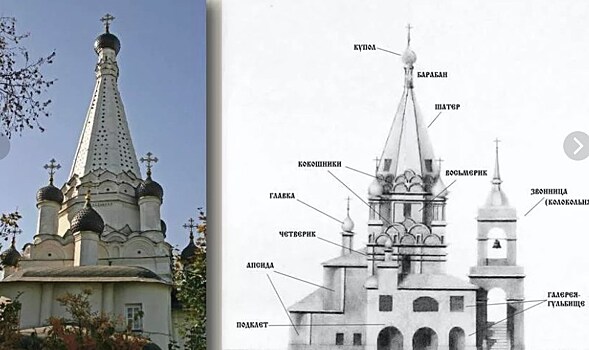 Шатровый храм планируется построить в Зюзино к концу 2019 г.