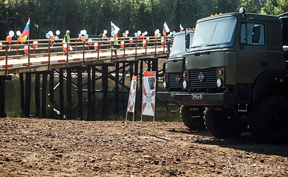 В Курске открыли очередной низководный мост