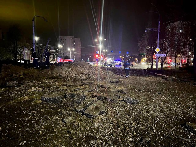 Момент взрыва в Белгороде попал на видео