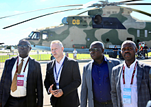 В рамках форума «АРМИЯ-2023» авиационную экспозицию в Кубинке посетил министр обороны Уганды