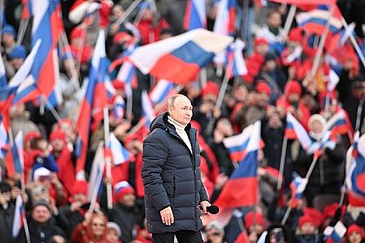 Путин примет участие в митинге-концерте в Лужниках