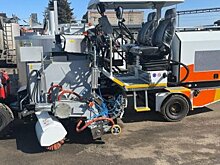 В Пензу прибыли машины для нанесения разметки термопластиком