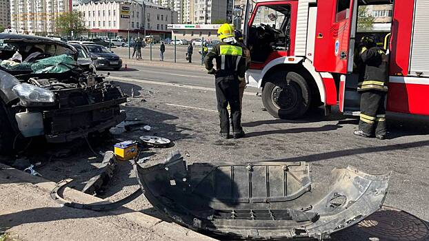 Мотоциклист попал в аварию около КузТАГиСа