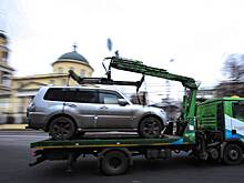 Москвичку оштрафовали за превышение скорости эвакуатором