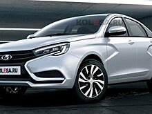 Каков может быть дизайн обновлённого российского седана Lada Vesta 2022