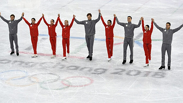 МОК поздравил российских фигуристов с серебром Олимпиады