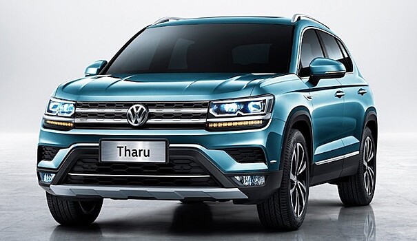 Первые фото нового «народного» кроссовера Volkswagen Tharu