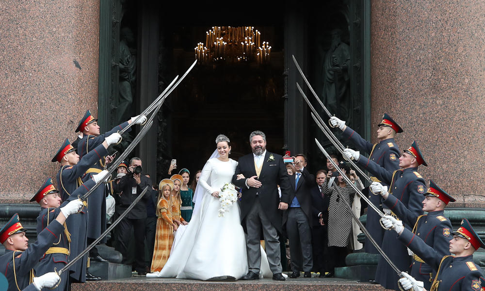 Свадьба романова в санкт петербурге