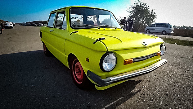 Такого вы еще не видели: бешеный "Запорожец" наказывает BMW